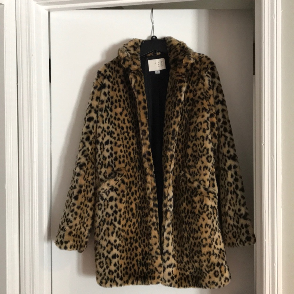 Leopard Faux Fur Coat: A New Day.